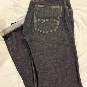 Studio D'Artisan SD-102CB 15oz loose straight pants with cinch back size: 31
